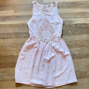 Socialite pale pink fit and flare dress size XS B13